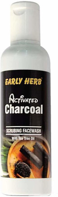 

Earlyherbs Earlyherb Activated Charcoal Scrubbing Facewash With Tea Tree Oil(100 g)