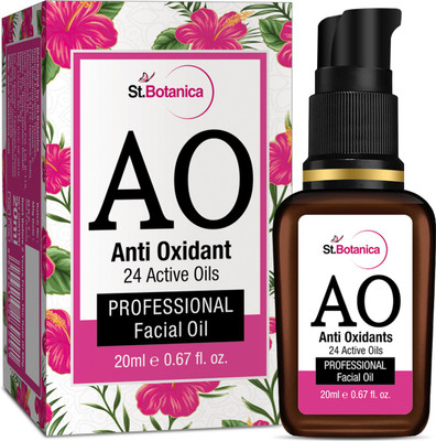 

StBotanica Anti Oxidant (24 Active Oils) Professional Facial Oil Facial Glow, Anti Aging(20 ml)
