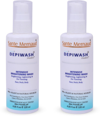 

Sante Mernaud Glowing, Healthy Skin with Pure Depi Face Wash Natural Ingredients, For All Skin Type set of 2 Face Wash(240 ml)
