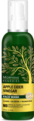 

Morpheme Remedies Apple Cider Vinegar Face Wash-Oil Control, Balances Skin ph-with USDA Organic Apple Cider Vinegar Face Wash(120 ml)