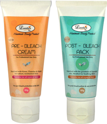 

Luster Pre-Bleach Cream & Post-Bleach Pack 120 g(Set of 2)
