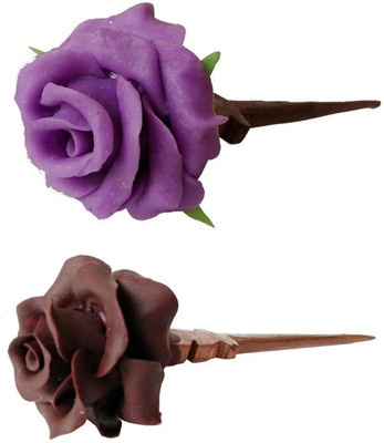

Unique Indian Crafts Juda Pin Hair Pin(Multicolor)
