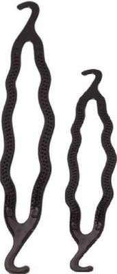 

tanvi27 Quick & Easy Professional Bun Maker Twisting Hair Lock Bun, Bun Stick, Hair Accessory Set(Black)