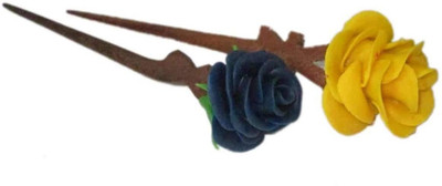 

Unique Indian Crafts Juda Pin Hair Pin(Multicolor)