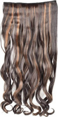 

CRIBE Golden higlighting wavy silky Hair Extension