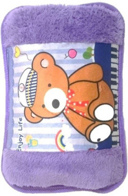 

CRETO Velvet Fur Electric Hot Water Bag for Pain Relief and Muscles Relaxation electric 1 L Hot Water Bag(Multicolor)