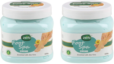 

Zerb Foot Spa Cream Enriched With Aloe Vera(500 g)