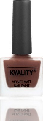 

Kwality HD Colors Long Lasting Non Toxic Professional Nail Polish Shock Brown