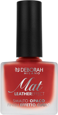 

Deborah Milano GEL EFFECT MAT LEATHER EFFECT - 04 NAIL POLISH Red