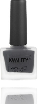 

Kwality Professional Velvet Matte Nail Polish Dark Grey