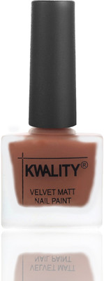 

Kwality Velvet Dull Matte Posh Shades Party Girl Range Nail Polish Brown