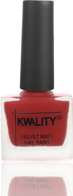 

Kwality Professional Velvet Matte Nail Polish Red