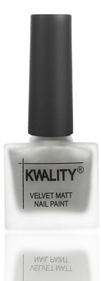 

Kwality Professional Velvet Matte Nail Polish Silver
