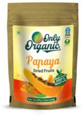 

Only Organic Organic Papaya Dried Fruits Papaya(100 g, Pouch)