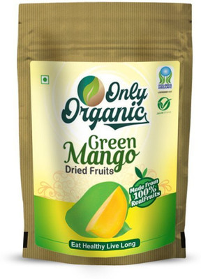 

Only Organic Organic Green Mango Dried Fruits Mango(100 g, Pouch)