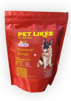 

PET LIKES Pet Likes For Adult Dogs - 500gm Fish, Chicken 500 g Dry Dog Food