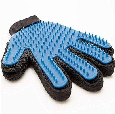 

Furious3D Amazing True Touch Five Finger Deshedding Glove, Get The Pet's Hair Away, Great for all Dogs & Cats. Grooming Gloves for Dog & Cat (Blue, Fits All) Grooming Gloves for Dog & Cat(Blue, Black, Fits All)
