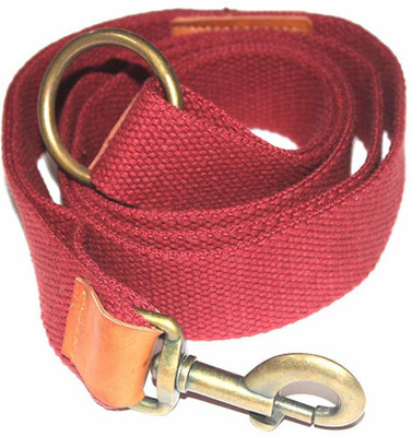 

JAINSONS PET PRODUCTS Jainsons Leash RED 1.25 inch Cotton Canvas Leash (Medium) 146 cm Dog Strap Leash(Red)