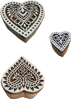 skart wooden printing blocks139 Printing Blocks(Pack of 3)