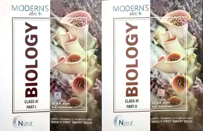 Abc Modern Biology Class 11 Part 1 And 2 By Bb Arora And Ak Sabharwal 2019 -20 Edition(Paperback, A. K. SABHARWAL, B. B. ARORA)
