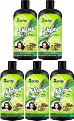 

Zindagi Herbal Hair Shampoo For Shiny And Healthy Hair - Natural Shampoo For men And Women - Shikakai, Amla & Reetha Extract - Anti Dandruff Shampoo(100 ml)