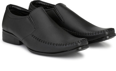 

Andrew Scott Men's Black Synthetic Corporate Casuals For Men(Black