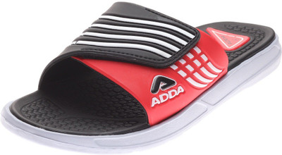 

Adda Slippers, Black red