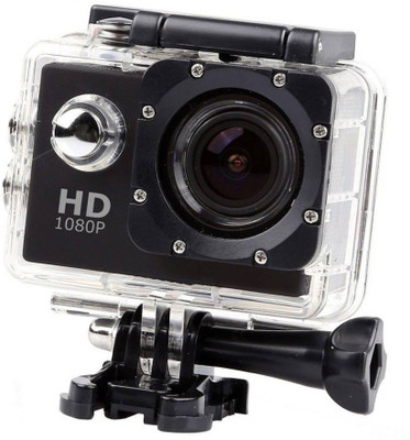 

BIRATTY 1080p action camera 4K Sport Action Camera, 2 Inch LCD Screen Wide-Angle Lens, Including Full Accessories. Sports and Action Camera(Black, 12 MP)