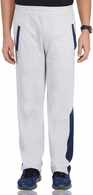 Fflirtygo Colorblock Men Blue, Grey Track Pants