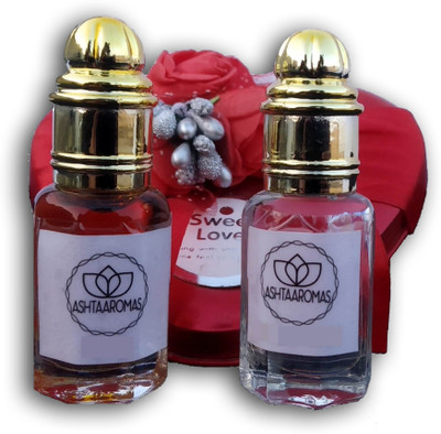 

ASHTAAROMAS OUD/AGAR & Magnet Attar Combo of 2 pcs (Each 8ml) Real Long Lasting Attar Floral Attar(Floral)