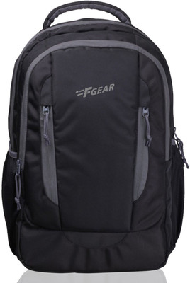 

F Gear Prestige Lite 28 L Laptop Backpack(Black, Grey)
