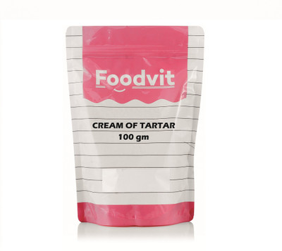 

Foodvit Cream Of Tartar Baking Powder(100 g)