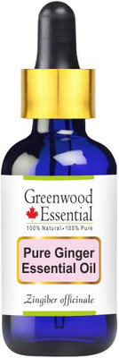 

Greenwood Essential Pure Ginger Oil (Zingiber officinale) 100% Natural & undiluted(10 ml)