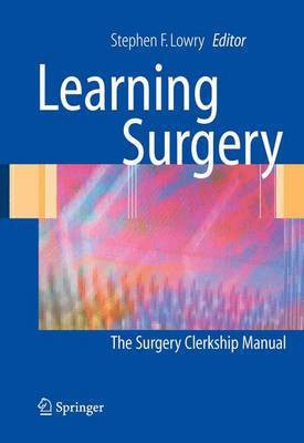 Learning Surgery(English, Electronic book text, Lowry Stephen F)
