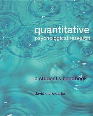 Quantitative Psychological Research(English, Electronic book text, Clark-Carter David)