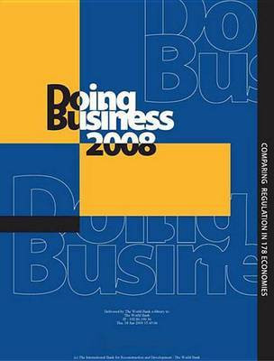 Doing Business 2008(English, Electronic book text, unknown)