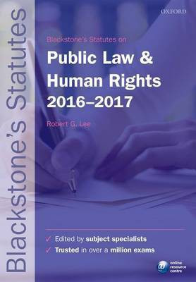 Blackstone's Statutes on Public Law & Human Rights 2016-2017(English, Paperback, unknown)