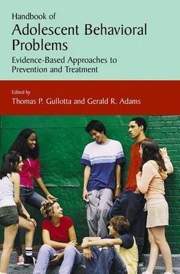 Handbook of Adolescent Behavioral Problems(English, Electronic book text, Gullotta Thomas P)
