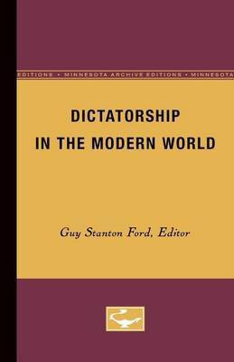 Dictatorship in the Modern World(English, Paperback, unknown)