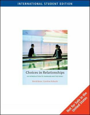 Choices in Relationships(English, Paperback, Jr. Knox David)