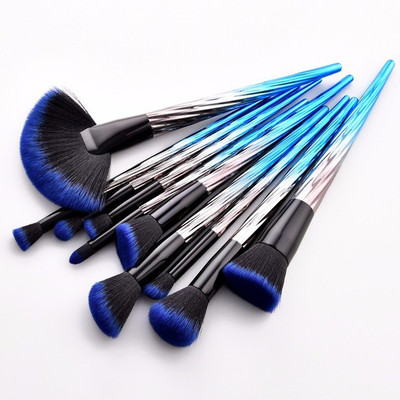 

SHINOY Deep Sea Blue Makeup Brush Set-10 PCS(Pack of 10)