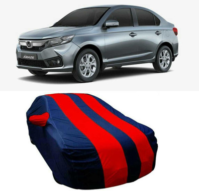 AUCTIMO Car Cover For Honda Amaze (With Mirror Pockets)(Multicolor)