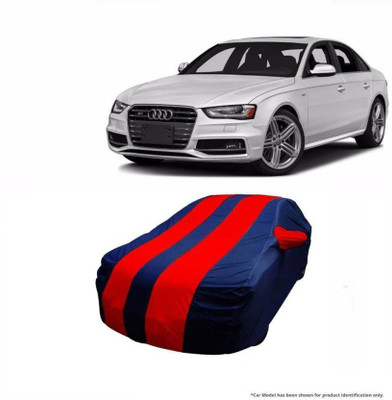 AUCTIMO Car Cover For Audi A4 (With Mirror Pockets)(Multicolor)