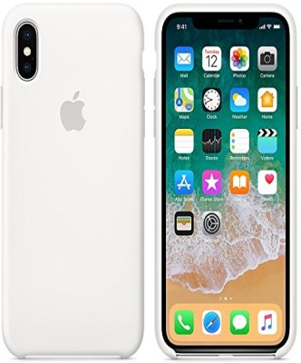 realtech Back Cover for Apple iPhone XS Max(White, Dual Protection, Pack of: 1)