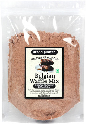 

Urban Platter Belgian Waffle Mix, [Choco-Brownie & Instant Egg-Less] Brittles(850 g)