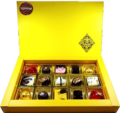 

Choc-O-Love Mart Delectable- 15 Truffles, Brittles(Pack of 15, 15 Units)