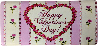 

Chocoworld VALENTINES DAY ALMONDS GIFT BAR - Dark Chocolate Gifts for Boyfriend, Girlfriend, etc - 70 GMS Bars(70 g)