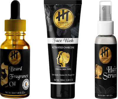 

Human Touch Beard Oil, Face Wash & Serum Pack Of 3(Set of 3)