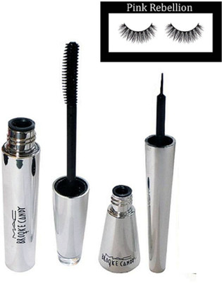

pink rebellion Eyelashes & Brooke Candy Eyeliner & Mascara(Set of 3)