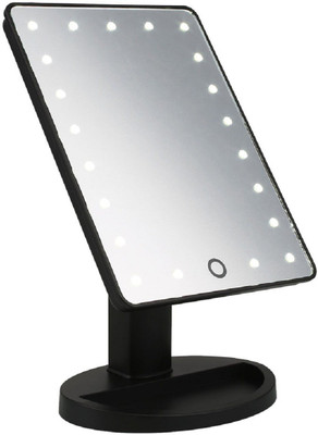 

clomana New Attractive Magic makeup mirror with touch sensitive light control Foldaway mirror (Multi-color)